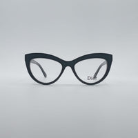 Cat Eye Black Frame Optics-010