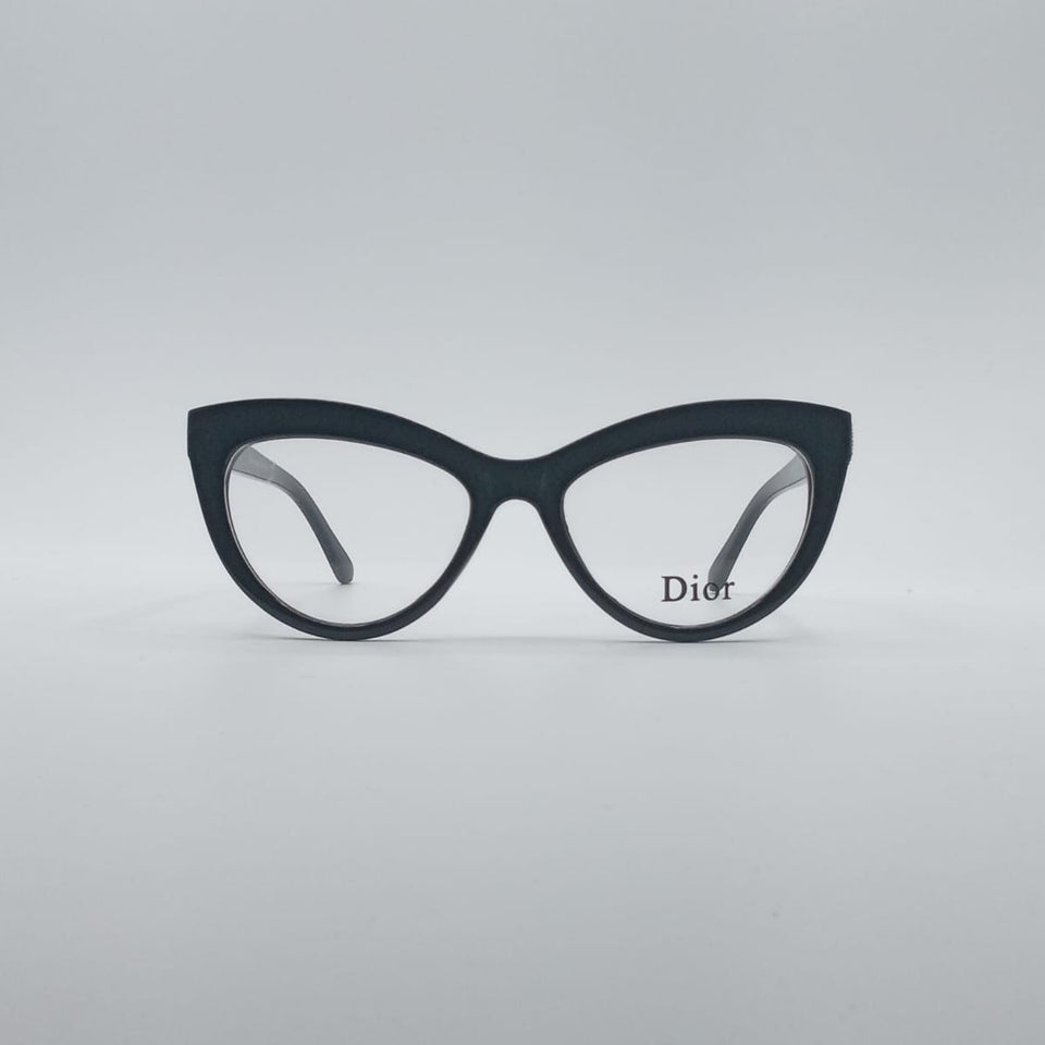Cat Eye Black Frame Optics-010