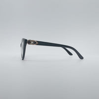 Cat Eye Black Frame Optics-010