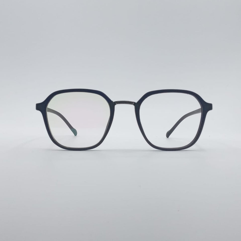 Soft Square Black Frame Optics-011