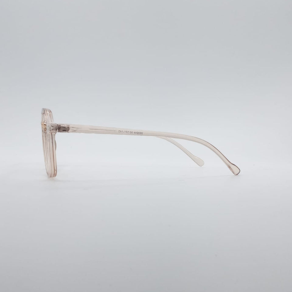 Soft Square Beige Frame Optics-012