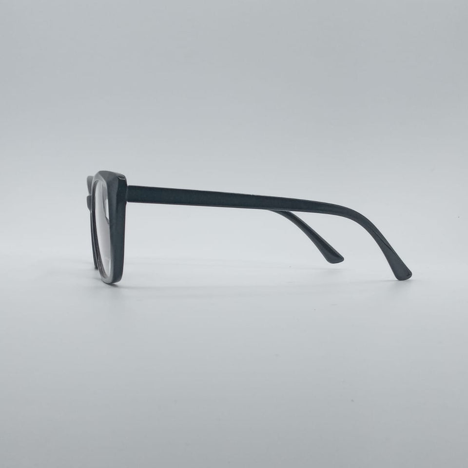 Cat Eye Black Female Frame Optics-015