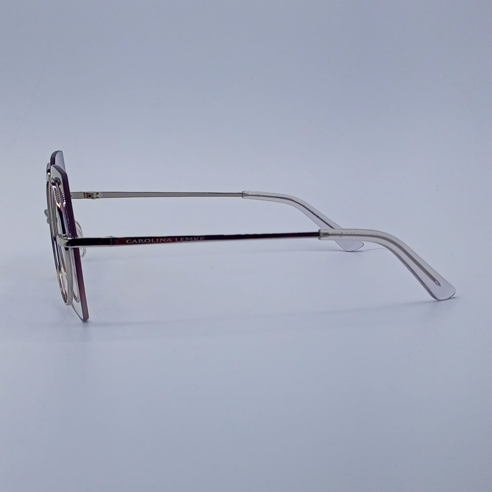 Gradient Lens Square Glasses-230
