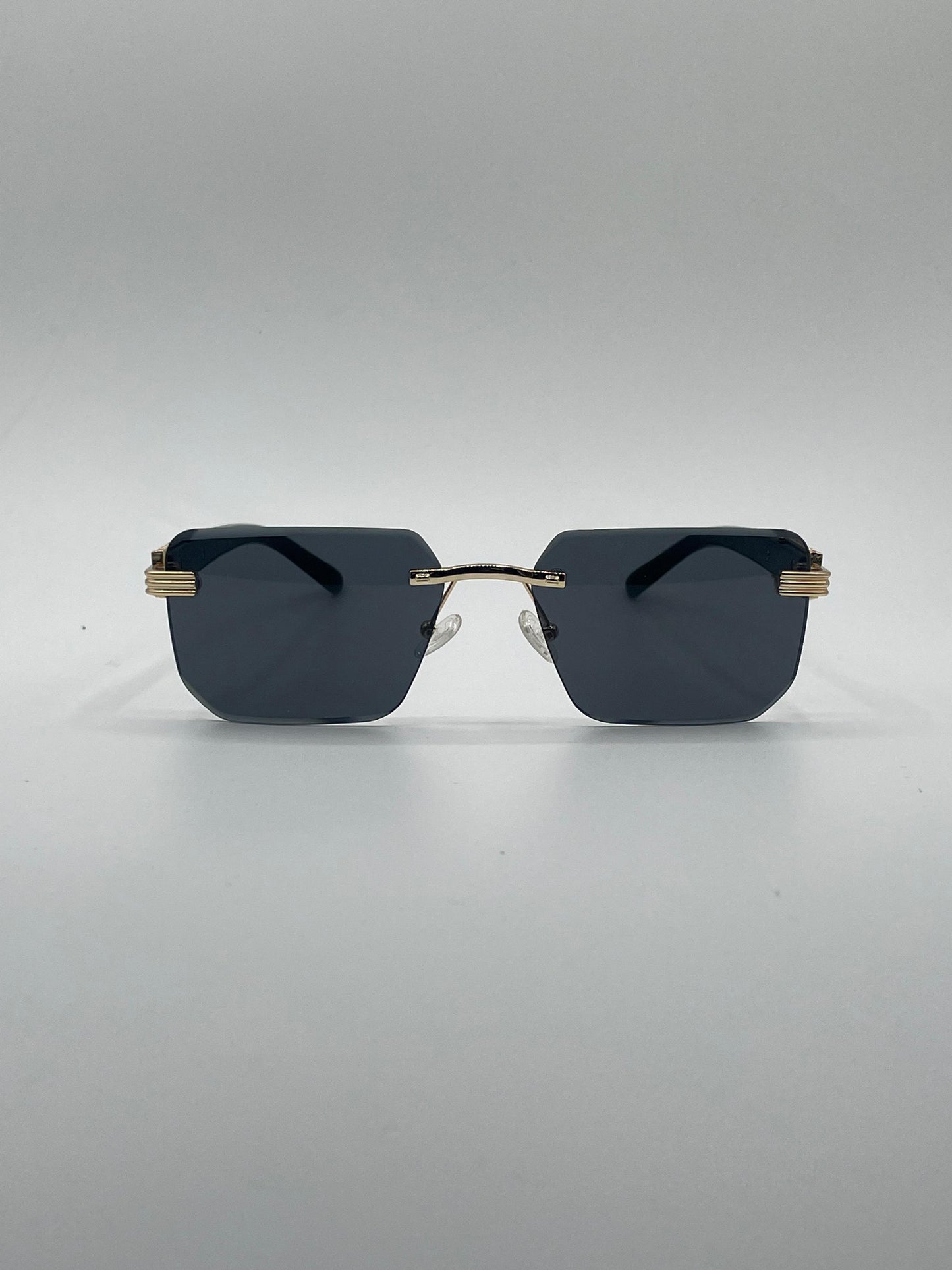 Rimless Black Frame Sunglasses-198