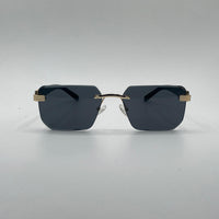 Rimless Black Frame Sunglasses-198