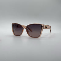 Cat Eye Beige Frame Women's Sunglasses-177