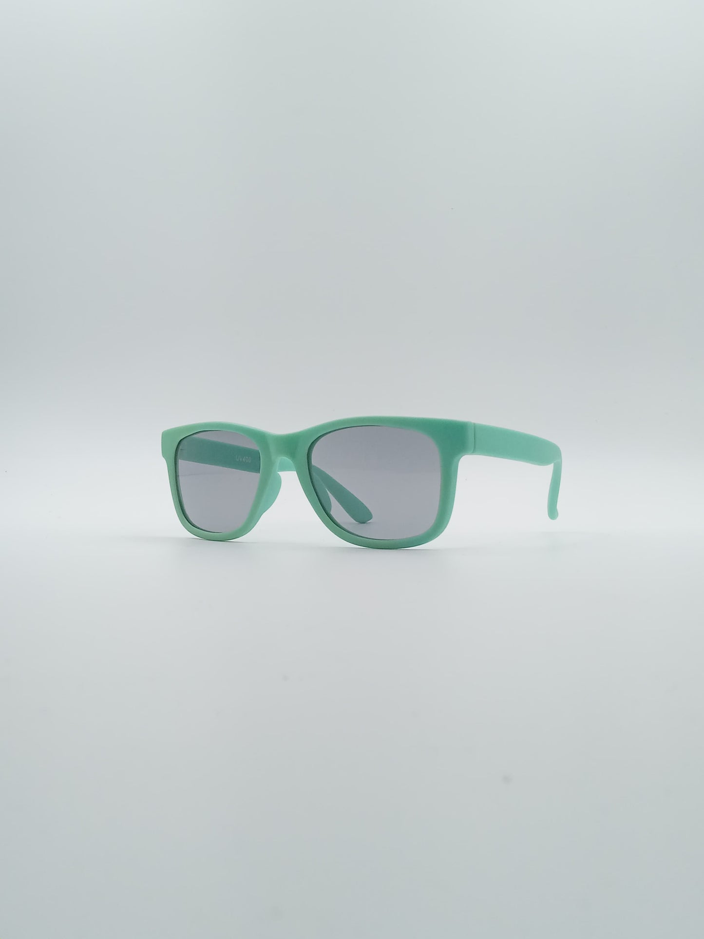 Acetate Green Frame Kids Sunglasses-063
