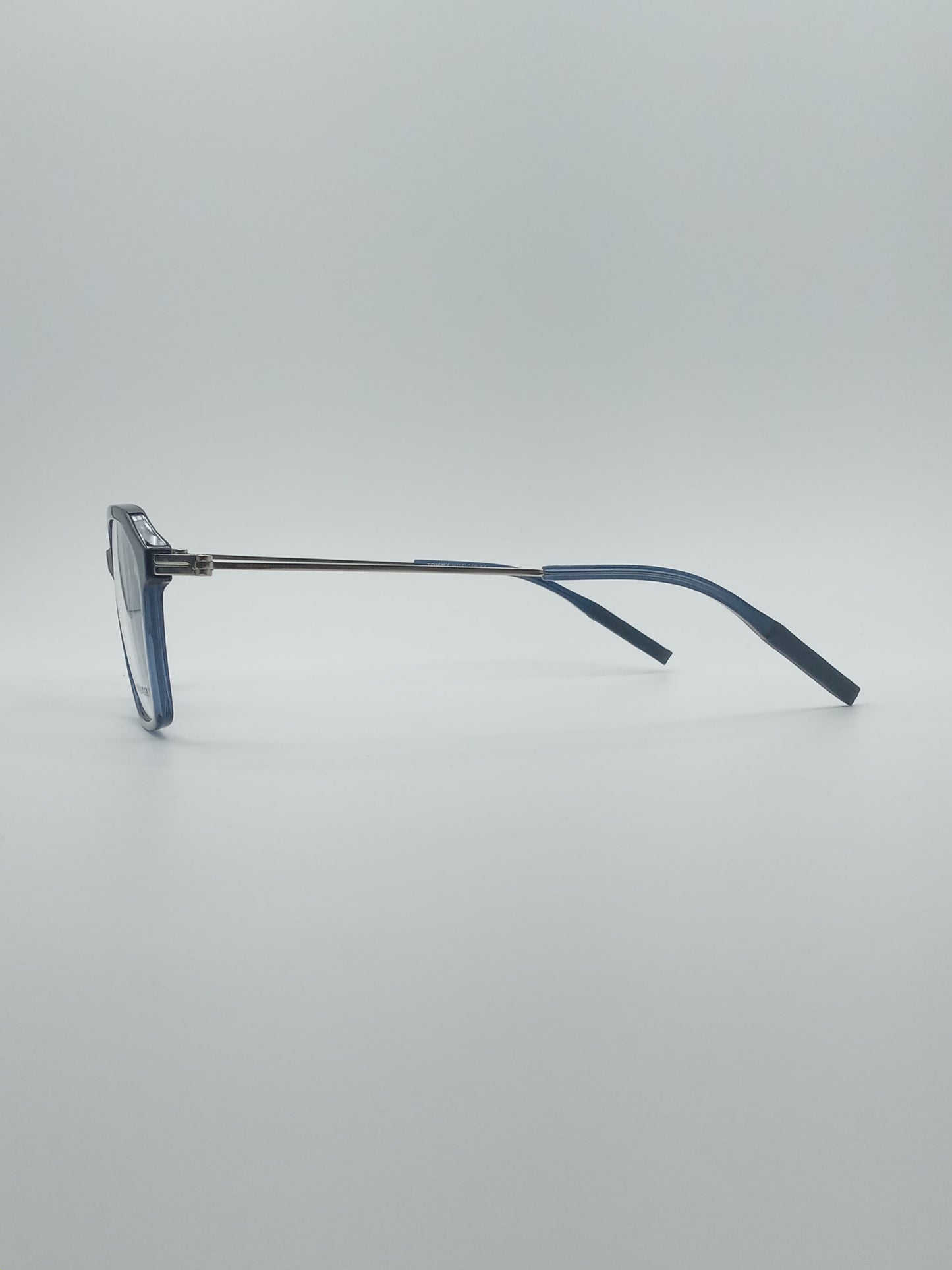 Soft Square Blue Frame Men's Optics-251