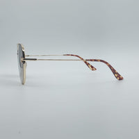 Aviator Golden Frame Unisex Sunglasses-012