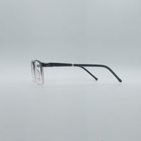 Angular Black and White Frame Kids Optics-133