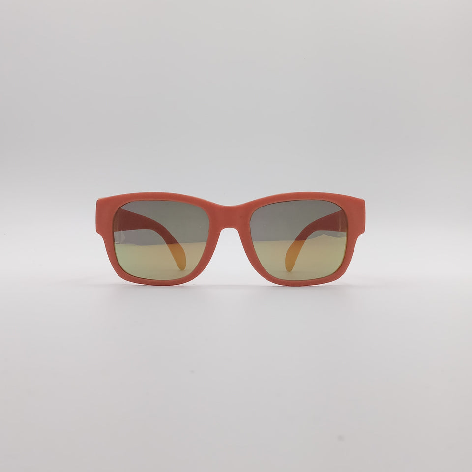 Acetate Orange Frame Kids Sunglasses-064