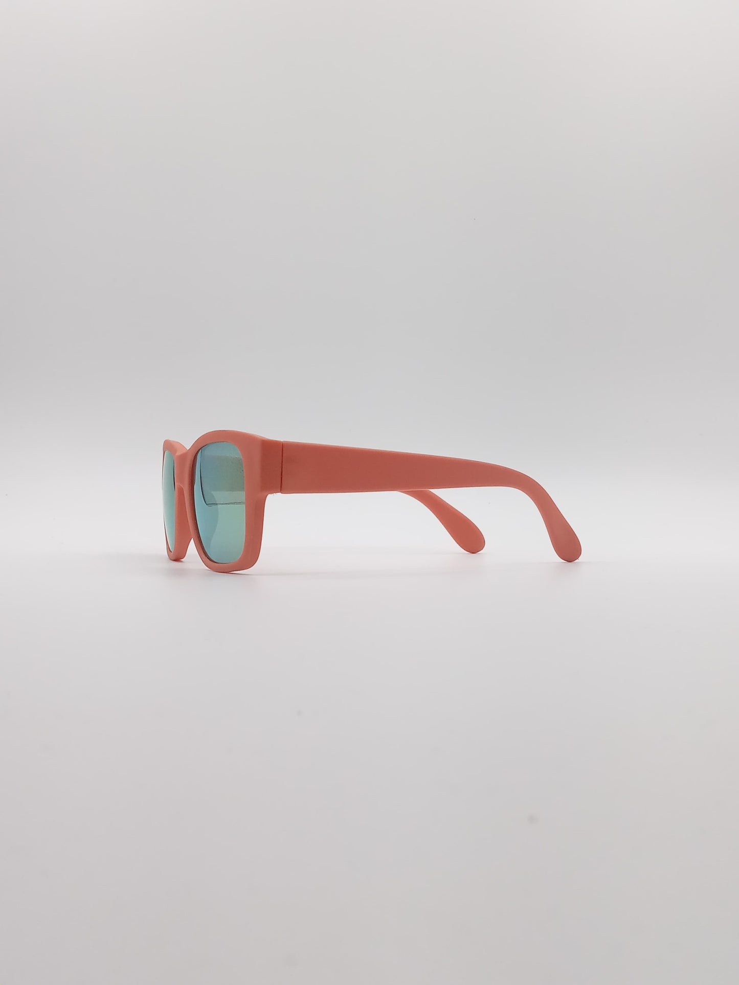 Acetate Orange Frame Kids Sunglasses-061