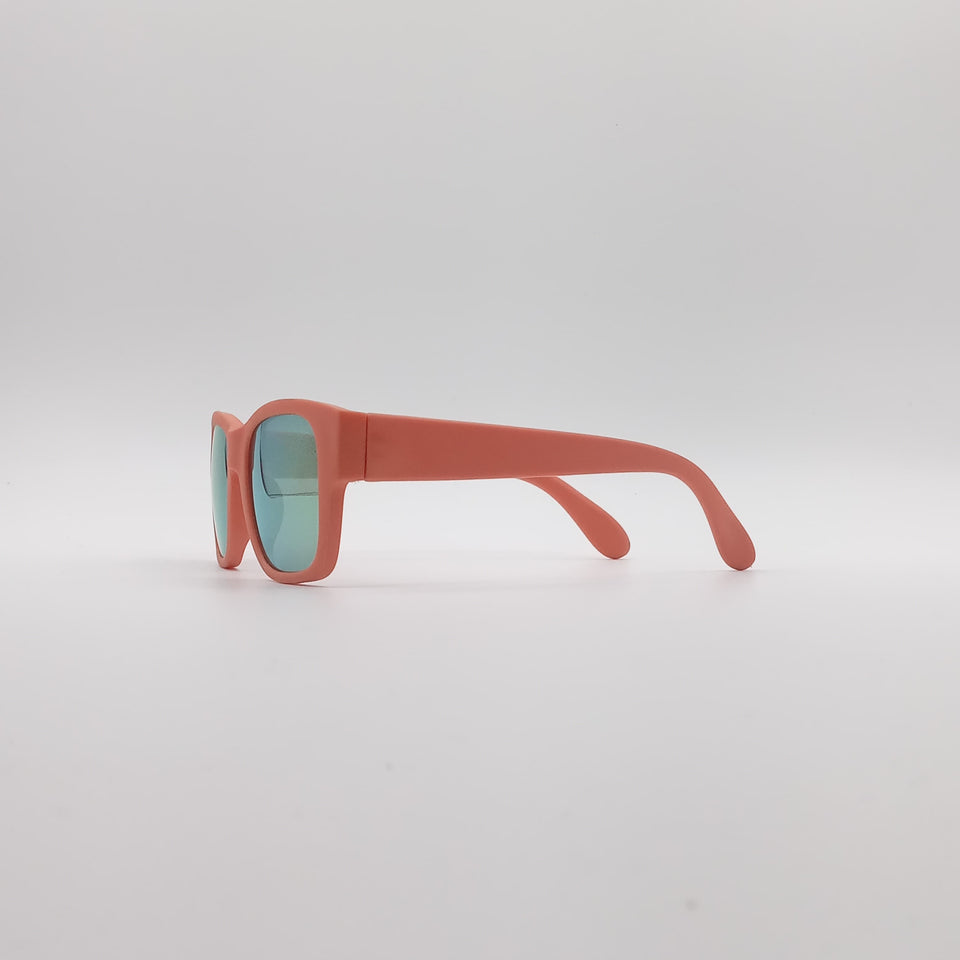 Acetate Orange Frame Kids Sunglasses-061