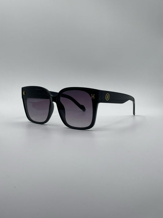 Acetate Black Frame Women's Sunglasses-180