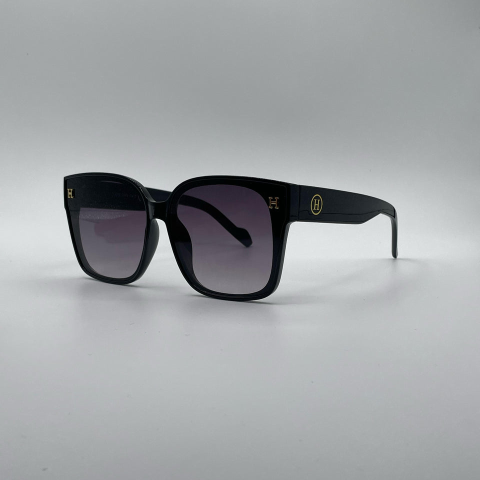 Acetate Black Frame Women's Sunglasses-180