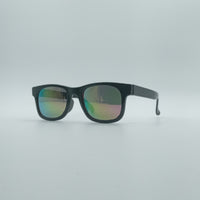 Acetate Black Frame Kids Sunglasses-052