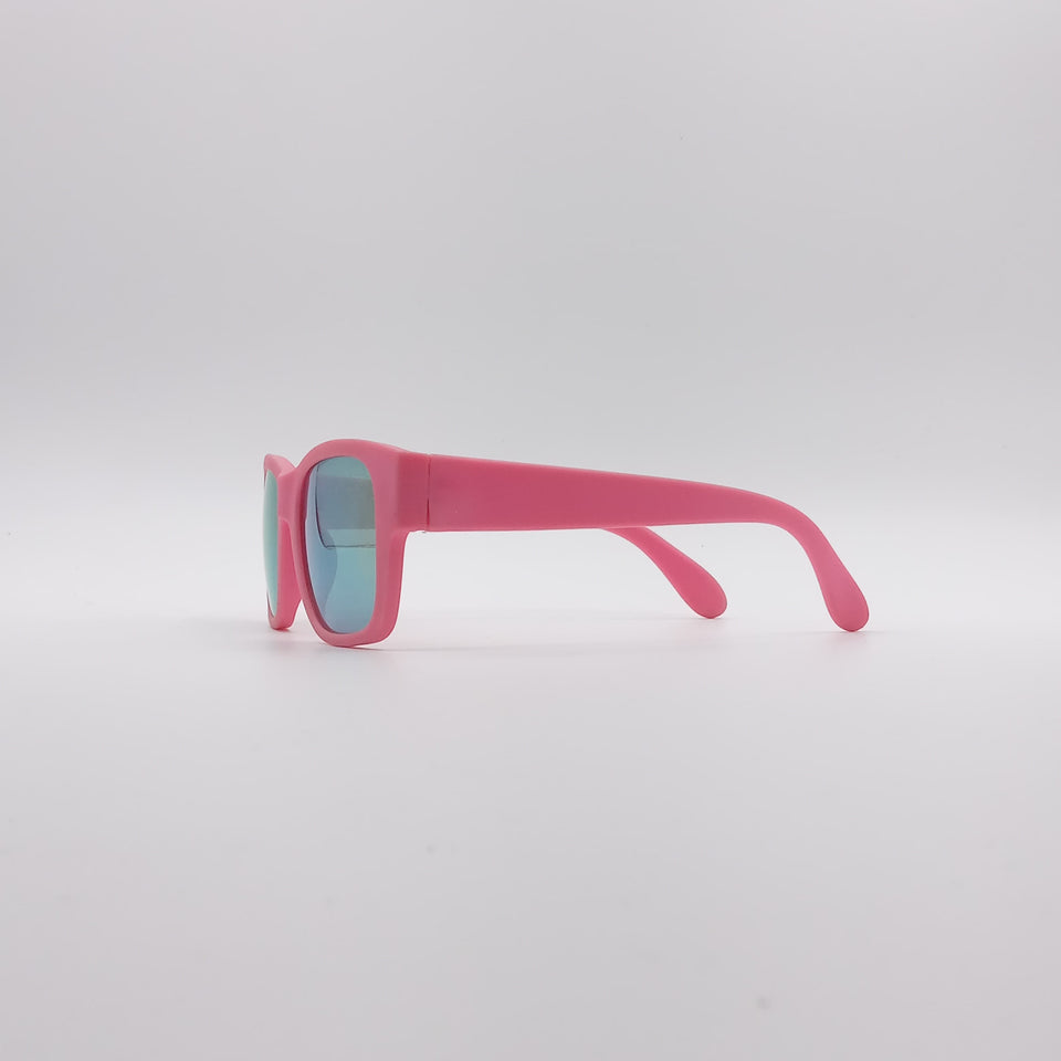 Acetate Pink Frame Kids Sunglasses-062
