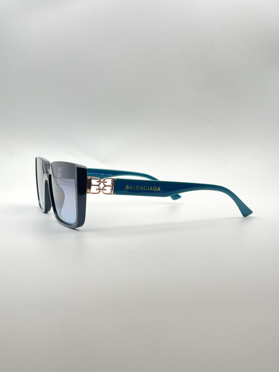 Square Purple Frame Women Sunglasses-120