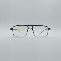 Angular Black and White Frame Kids Optics-138