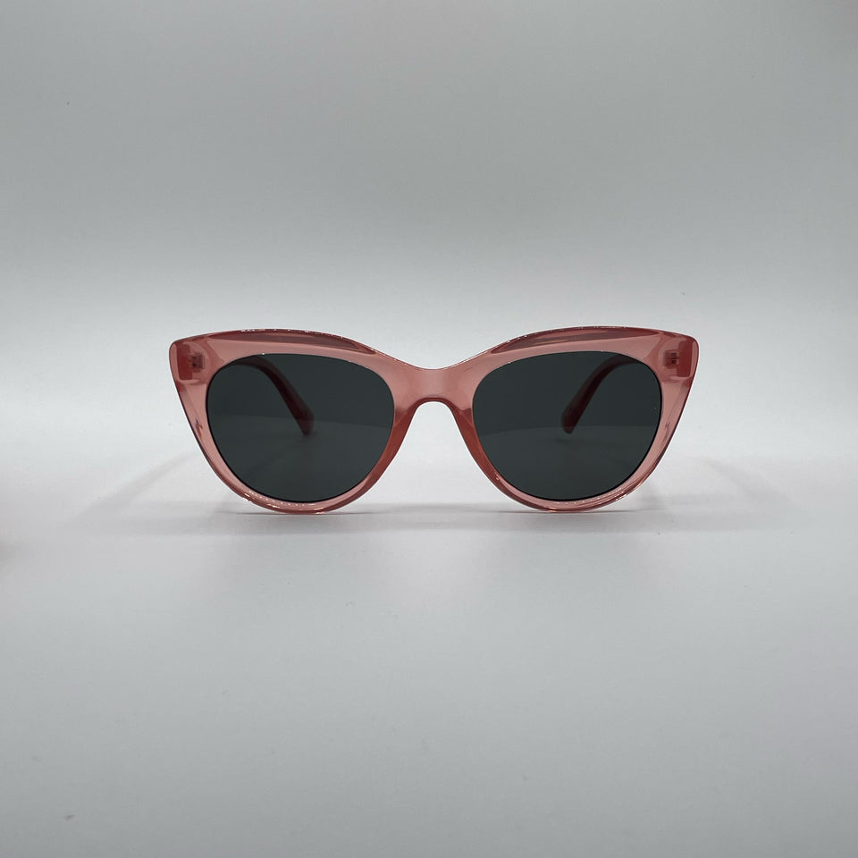 Cat Eye Pink Frame Women's Sunglasses-193