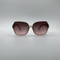 Geometric Silver Frame Women's Sunglasses-195