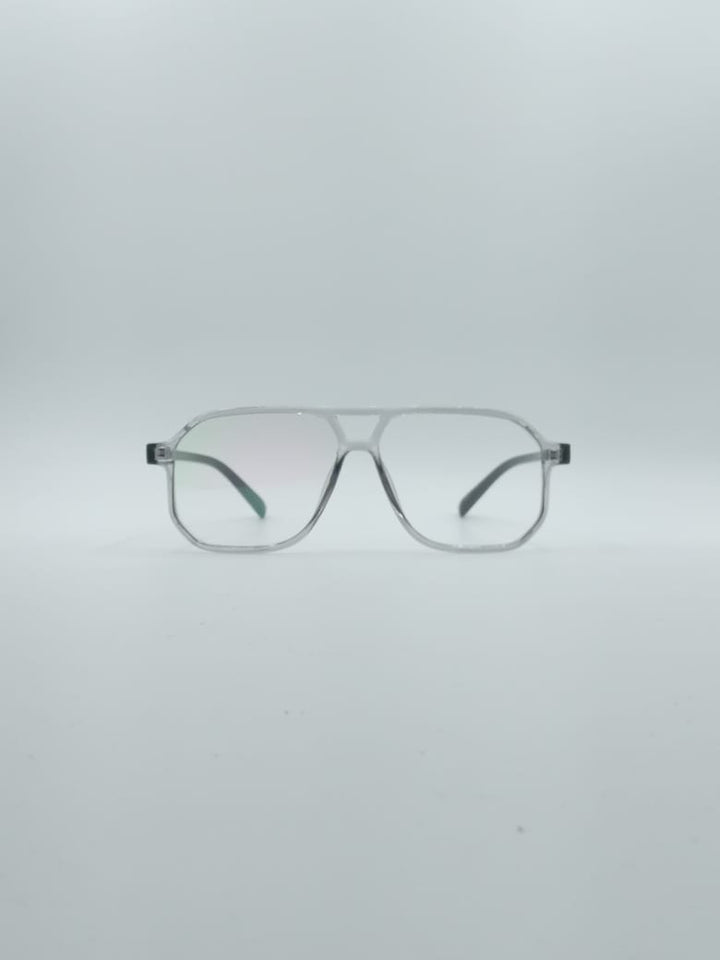Aviator Geometrical Grey Frame Kids Optics-139