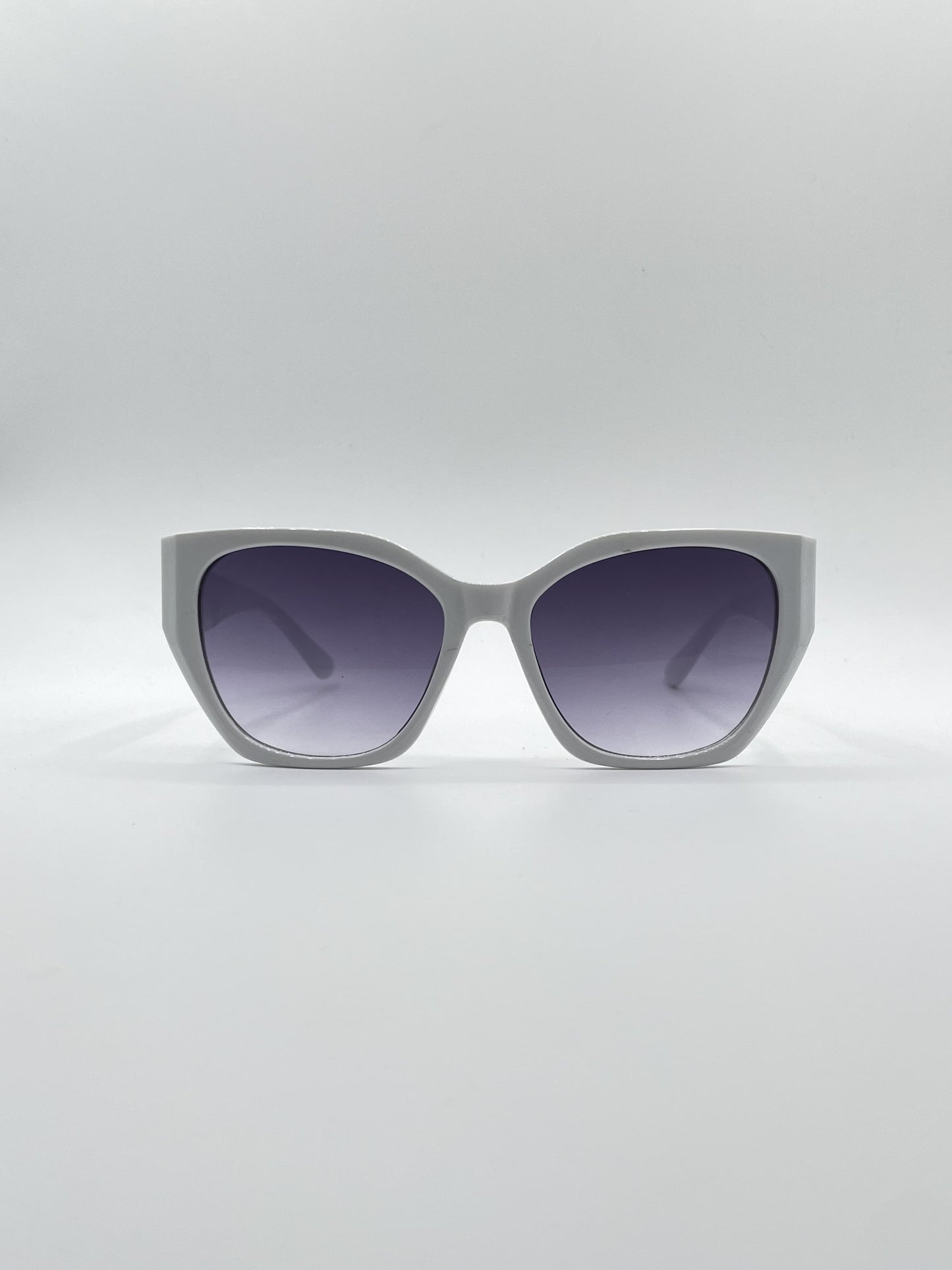 Cat Eye Grey Frame Women's Sunglasses-080