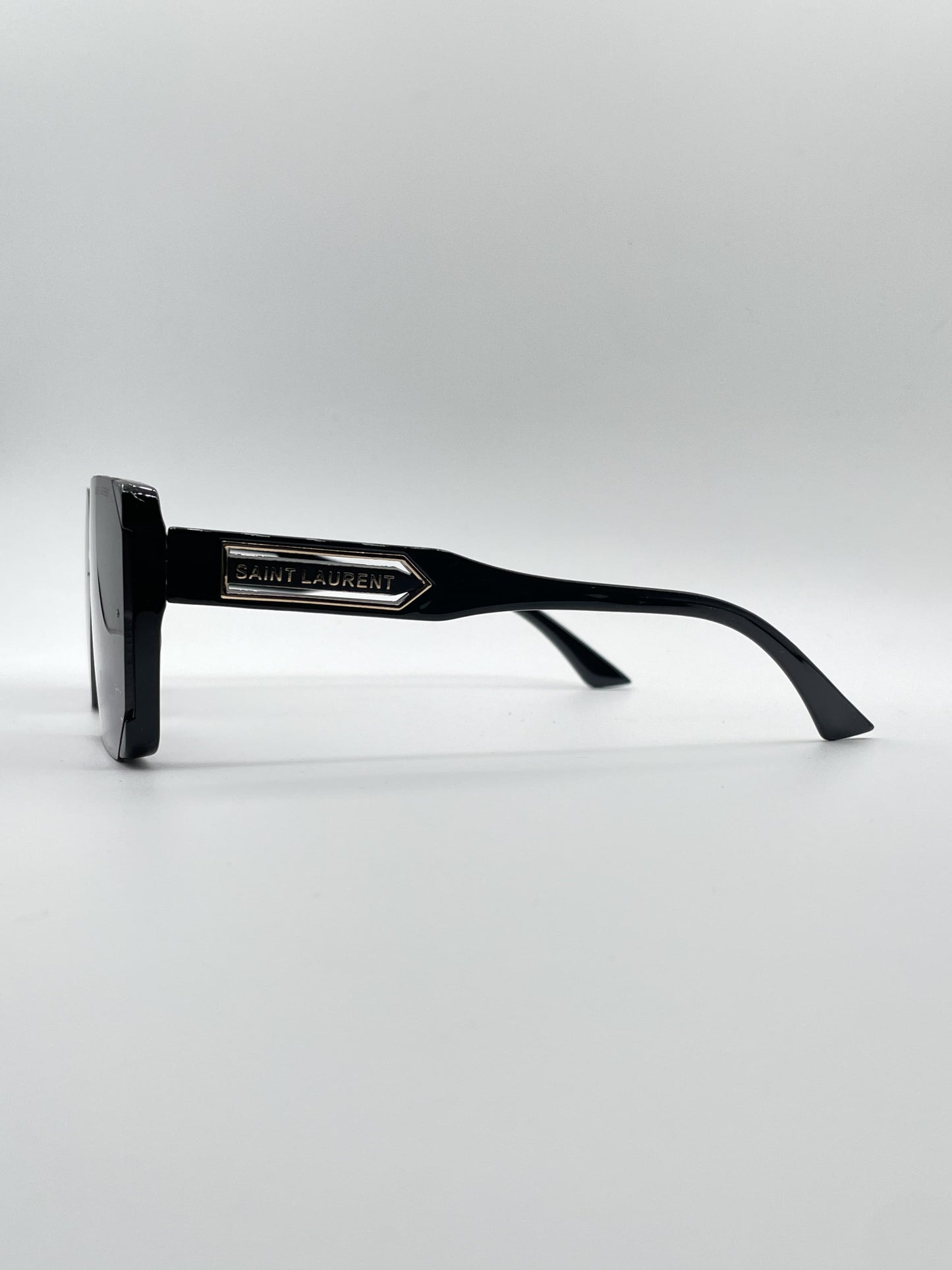 Acetate Black Frame Women's Sunglasses-091