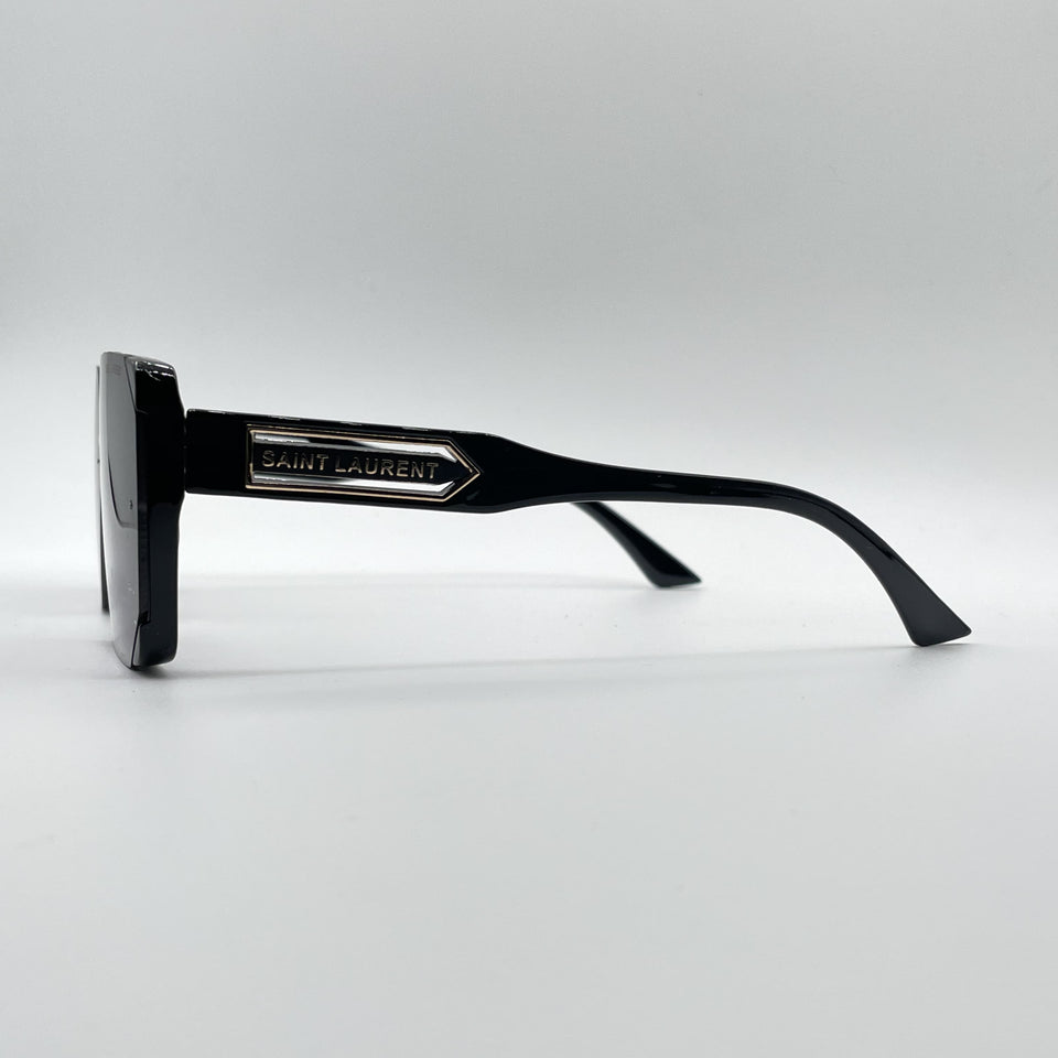 Acetate Black Frame Women's Sunglasses-091