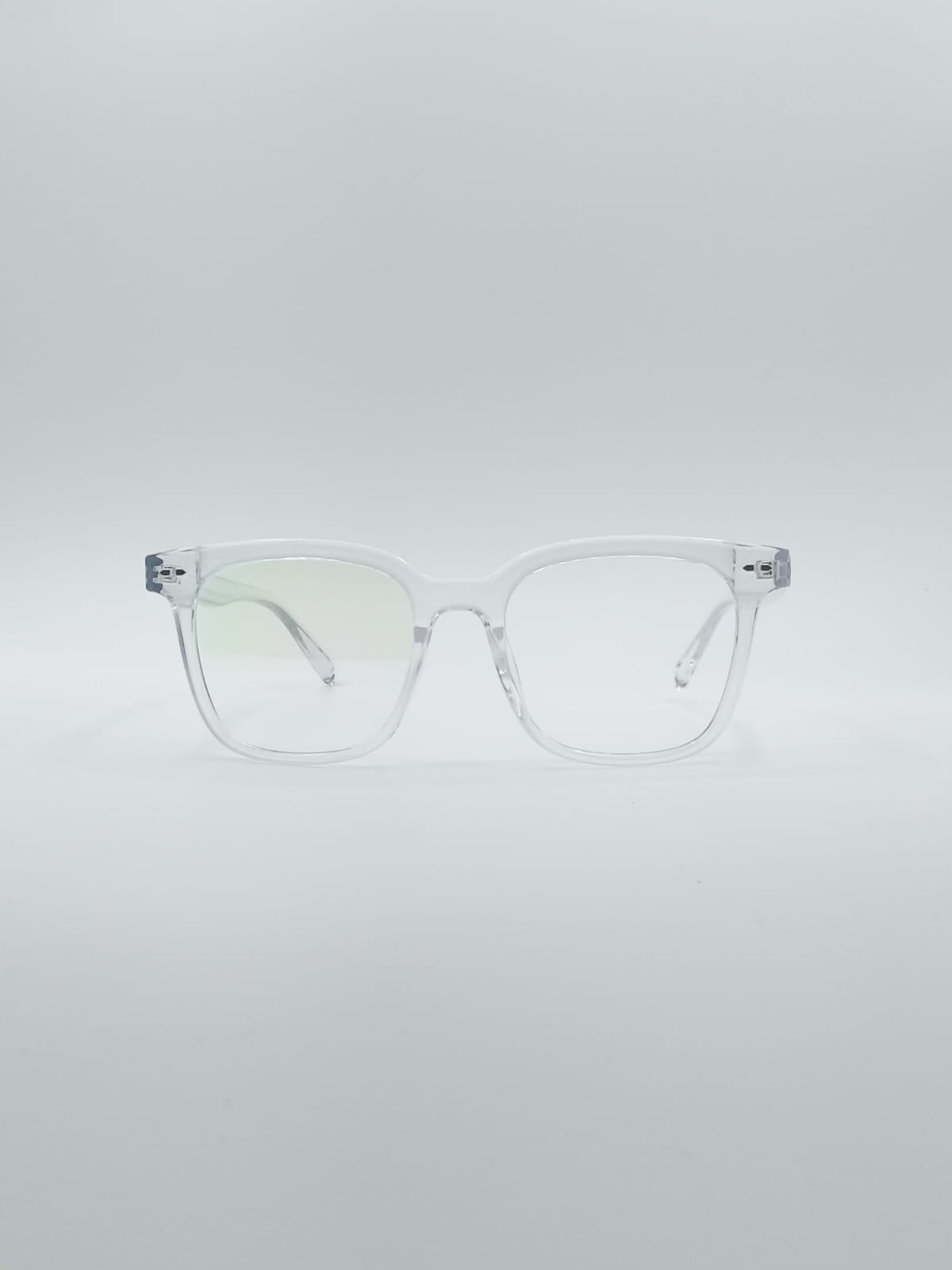 Acetate Translucent Frame Women's Optics-045
