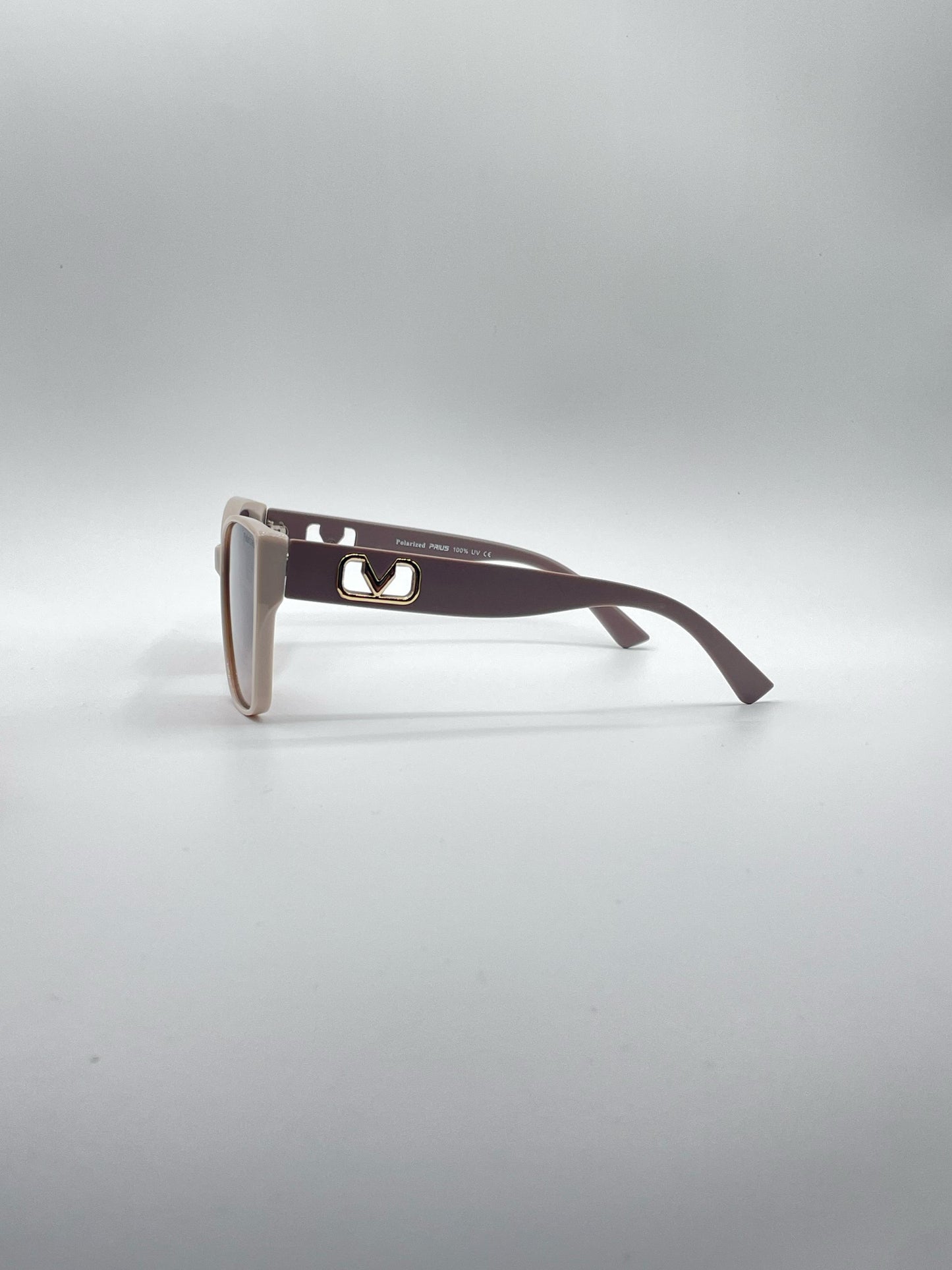 Cat Eye White Frame Women's Sunglasses-176