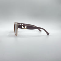 Cat Eye White Frame Women's Sunglasses-176