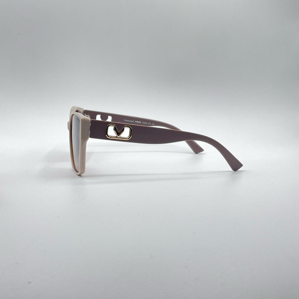 Cat Eye White Frame Women's Sunglasses-176