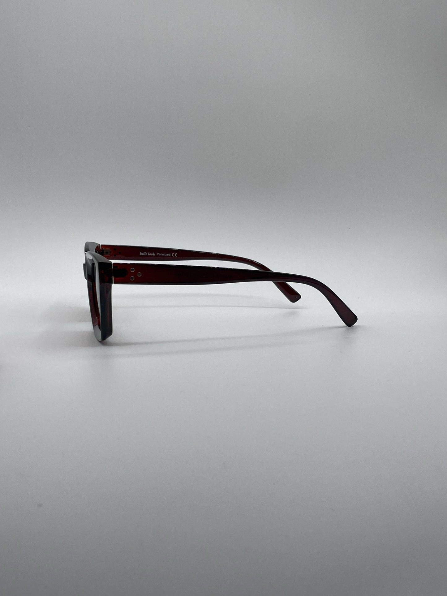 Acetate Brown Frame Women's Sunglasses-186