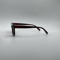 Acetate Brown Frame Women's Sunglasses-186