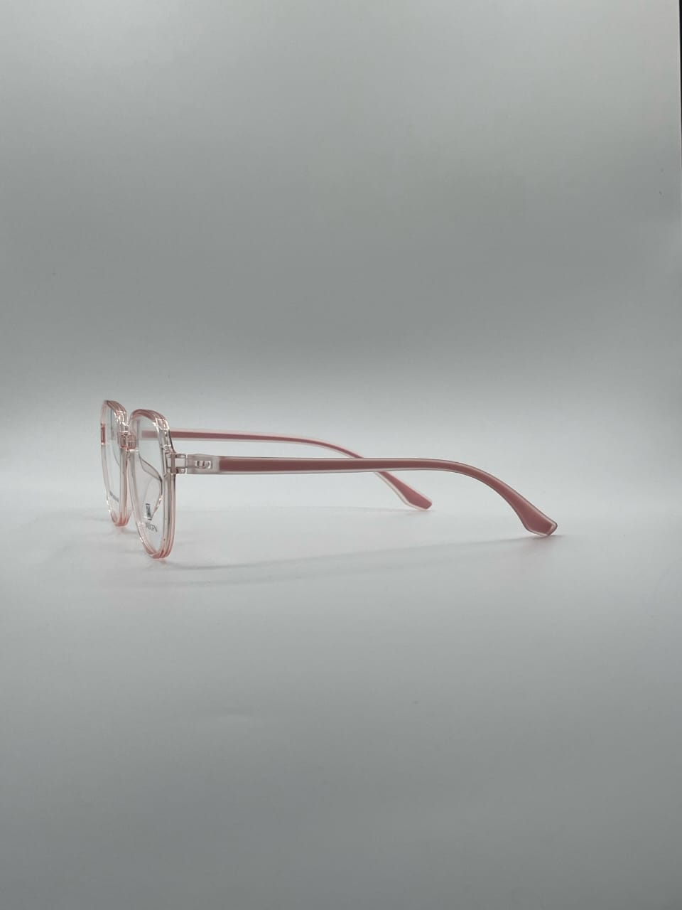 Acetate Translucent Pink Frame Women Optics-407