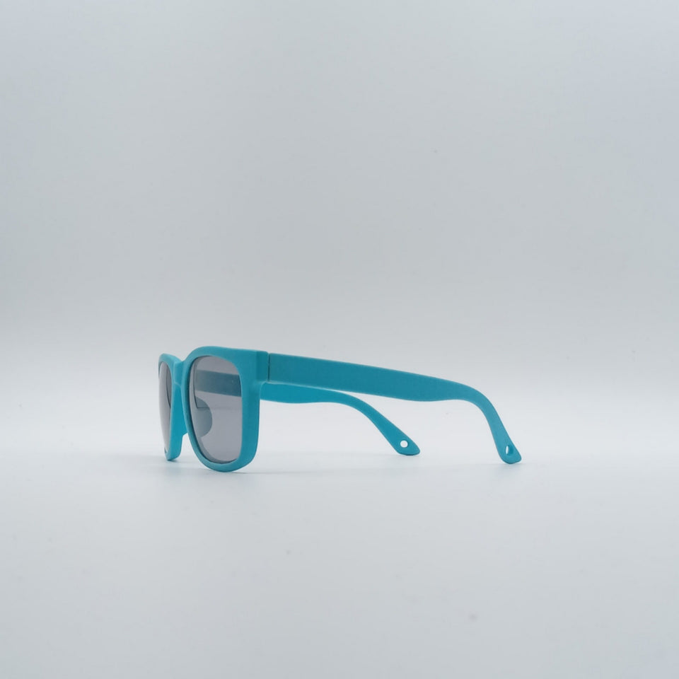 Acetate Blue Frame Kids Sunglasses-058