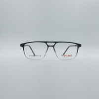 Angular Black and White Frame Kids Optics-133