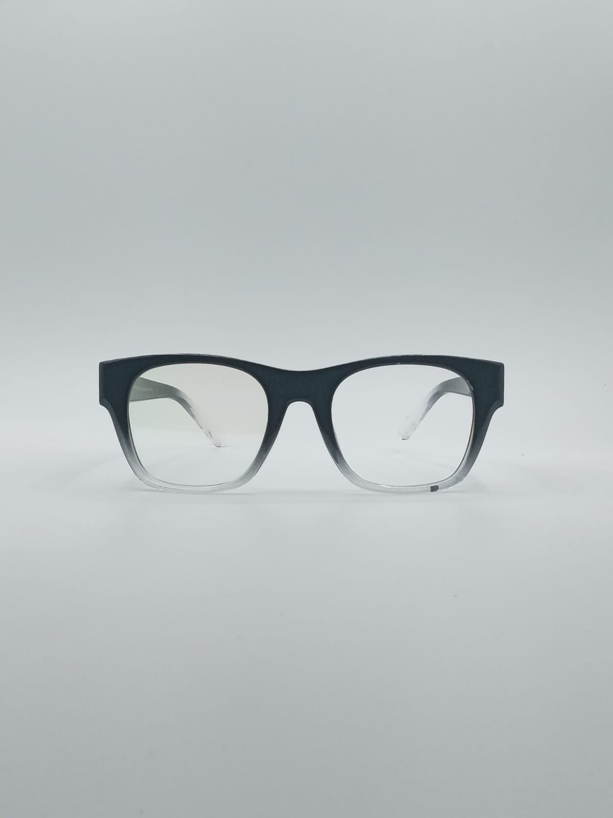 Acetate Black & White Frame Women's Optics-037