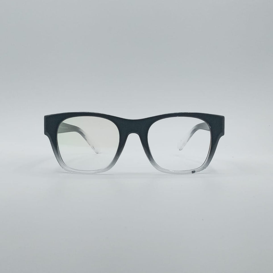 Acetate Black & White Frame Women's Optics-037