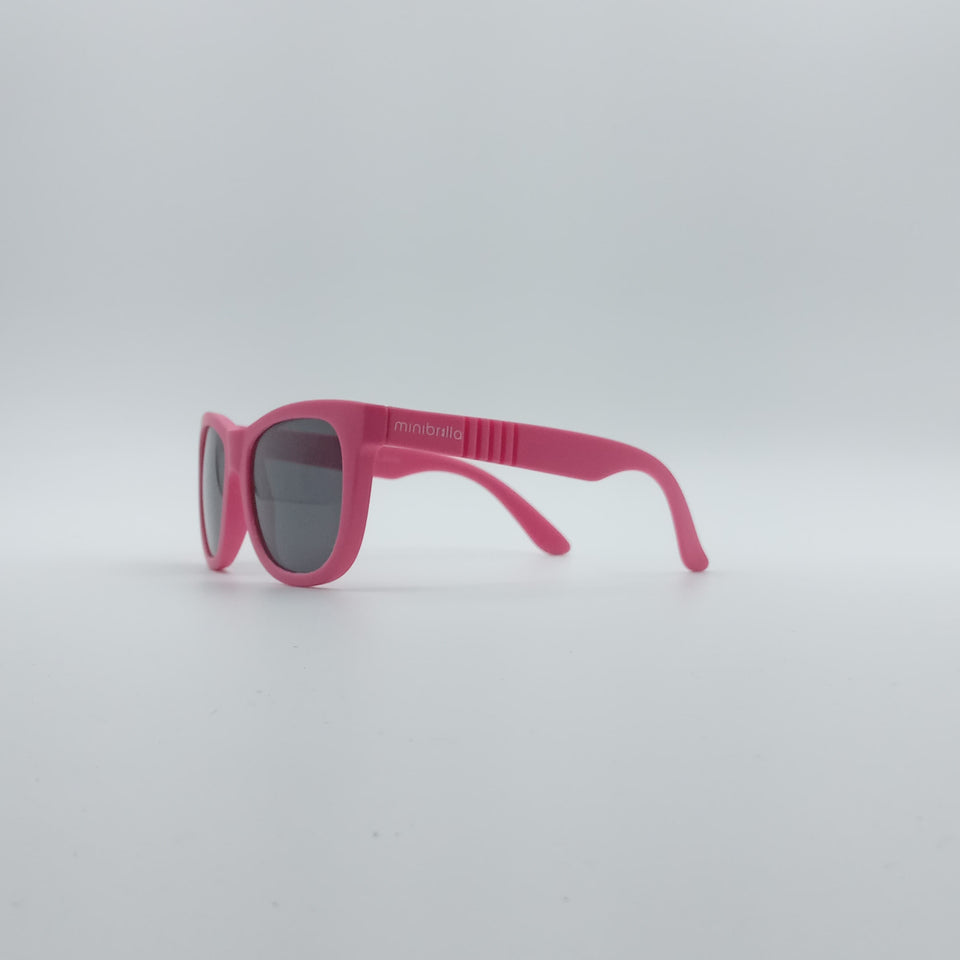 Acetate Pink Frame Kids Sunglasses-055