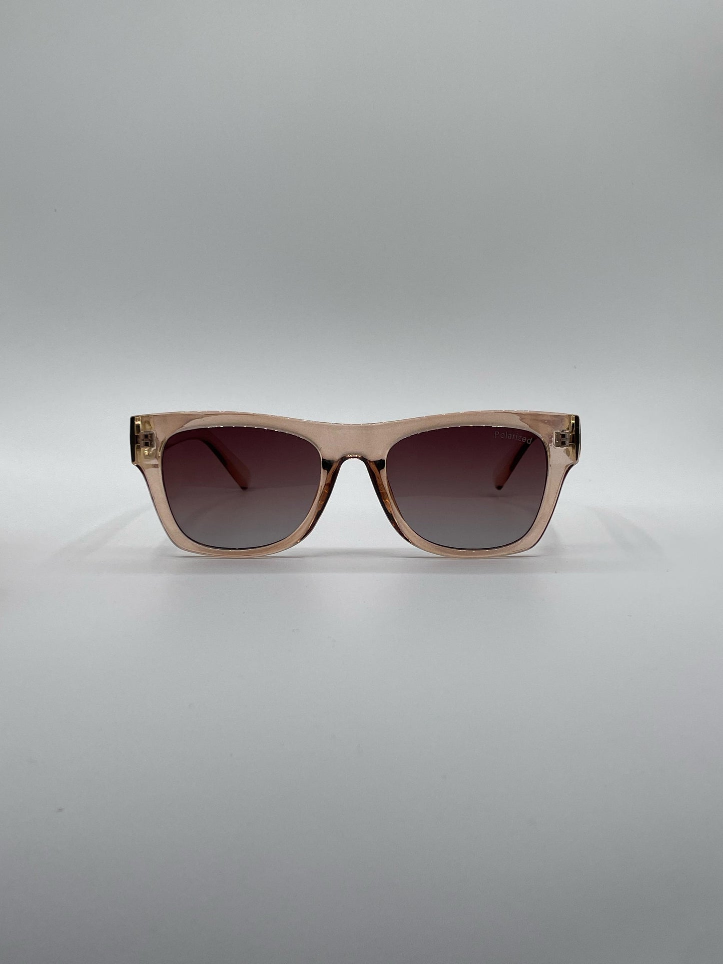 Acetate Light Pink Frame Women's Sunglasses-192
