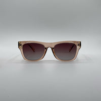 Acetate Light Pink Frame Women's Sunglasses-192
