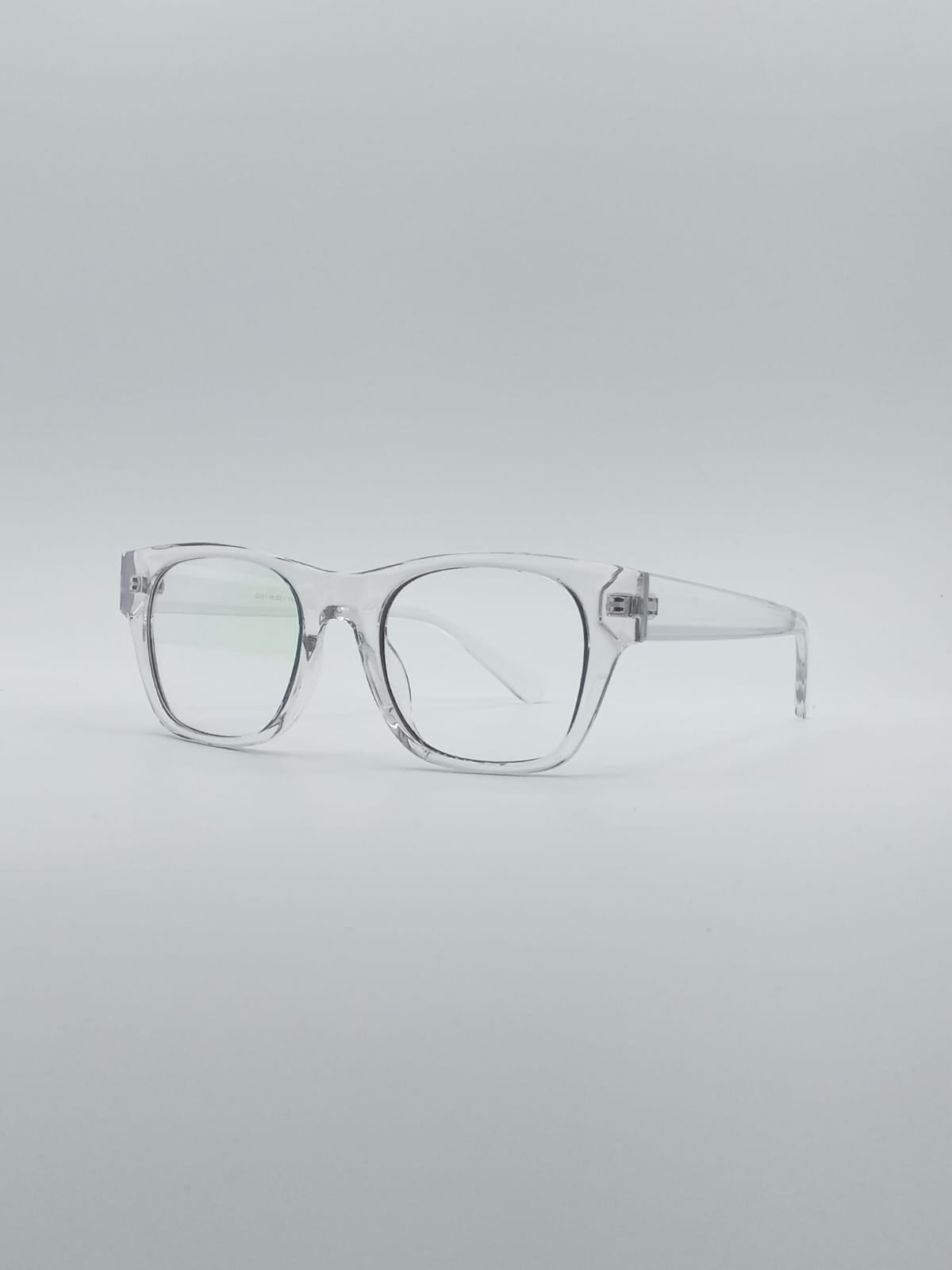 Acetate Translucent Frame Men's Optics-038