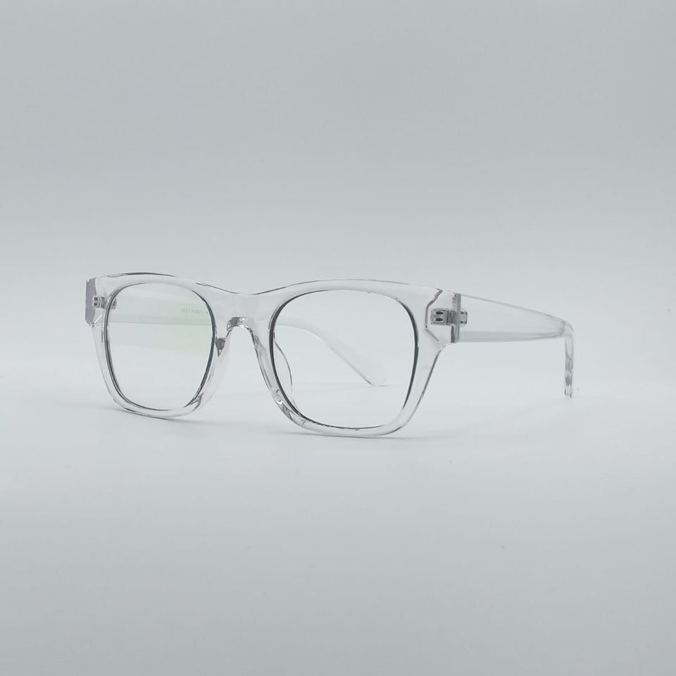Acetate Translucent Frame Men's Optics-038