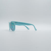 Acetate Cyan Frame Kids Sunglasses-067