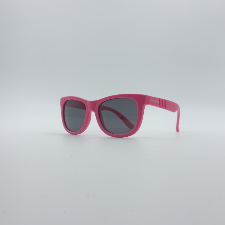 Acetate Pink Frame Kids Sunglasses-055