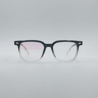 Acetate Black & White Frame Men's Optics-039