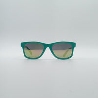 Acetate Dark Green Frame Kids Sunglasses-066
