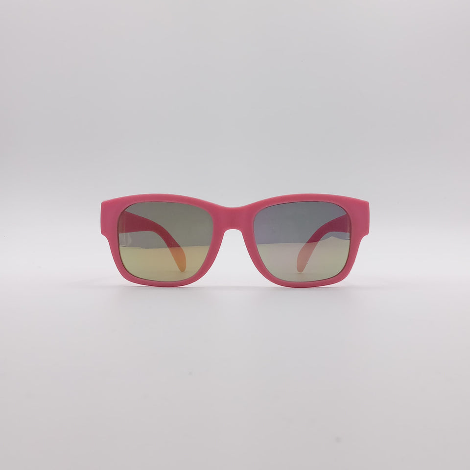 Acetate Pink Frame Kids Sunglasses-062
